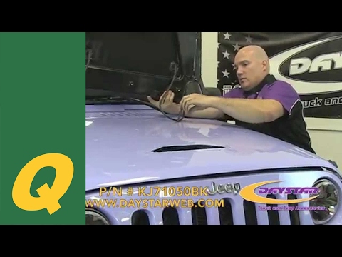 Daystar Hood Cowl for JK Install