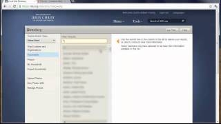 How to print your ward directory (lds.org)