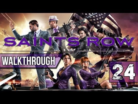 Saints Row 4 Walkthrough - Part 24 SAVE JOHNNY GAT - Lets Play Gameplay HD No Commentary