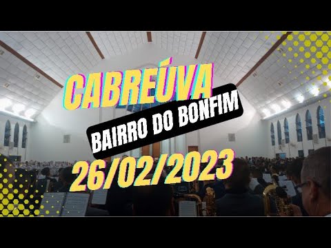 HINO DE ENCERRAMENTO APÓS CULTO EM CABREÚVA 26-02-2023