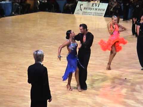 Roman Kovgan & Marina Sergeeva. IDSF World Youth Latin. France 2008. Rumba