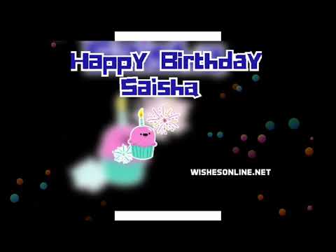 Saisha Birthday Wishes | wishesonline.net