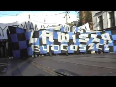 Manifestacja kibiców "Zawiszy" - 13 października 2009