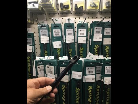 Proper way to install Gas Springs