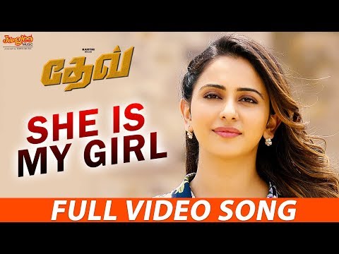 She Is My Girl Full Video Song (Tamil) | Karthi | Rakul Preet | Harris Jayaraj