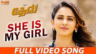 She Is My Girl Full Video Song (Tamil)  Karthi  Ra