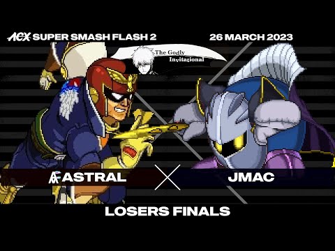Astral (Captain Falcon) vs Jmac (Meta Knight) - Losers Finals - The Godly Invitational