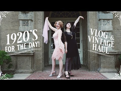 1920's For The Day! || Roaring Twenties Lawn Party at the Crane Estate VLOG & HAUL
