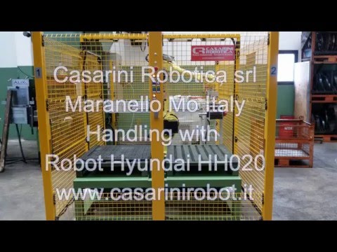 Handling with Robot Hyundai HH020