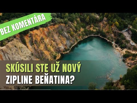 BEZ KOMENTÁRA - Najvýchodnejší zipline na Slovensku