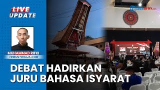 KPU Tana Toraja Hadirkan Juru Bahasa Isyarat dalam Debat Pilkada 2024, Dorong Infrastruktur Inklusif