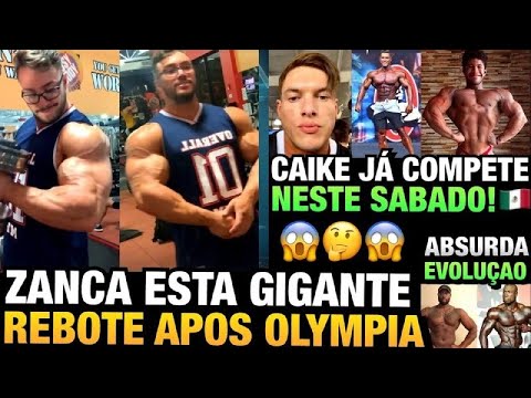 ZANCA ESTÁ GIGANTE (REBOTE BATEU) - CAIKE COMPETE NESTE SABÁDO - MESAQUE EVOLUINDO - ANGELA DESABAFA