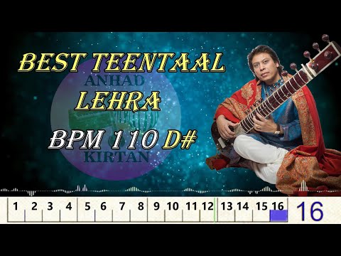 Best Teentaal Lehra / Nagma | Bpm 110 D# | तीन ताल लहरा नगमा
