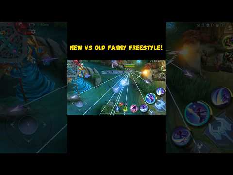 NEW VS OLD FANNY FREESTYLE! #mobilelegends #fannyplays #mlbb #fannycable #mlbbcreatorcamp #fannygod