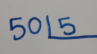 COMO DIVIDIR 50 POR 5
