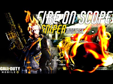 fire on scope sniper montage | Call of Duty Mobile