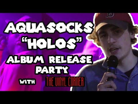 AQUASOCKS "HOLOS" ALBUM RELEASE PARTY | The Vinyl Corner
