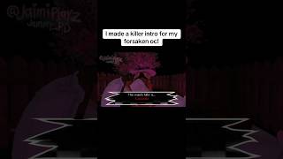 PLEASE WATCH THE REMAKE (Killer oc!) #roblox  #forsaken #robloxforsaken #robloxanimation #dreamgame