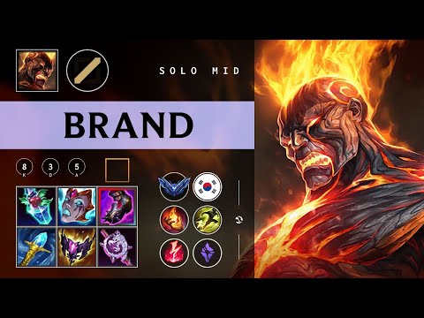 Brand Mid vs Aurelion Sol - KR Diamond Patch 26.02