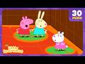 Peppa Pig Learns To Play The Floor Is LAVA Tales Full Episodes 30 Mins Little Learners
