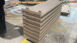 Máy phay khoan Cnc 2 phương Woodmaster giải quyết nhiều công đoạn