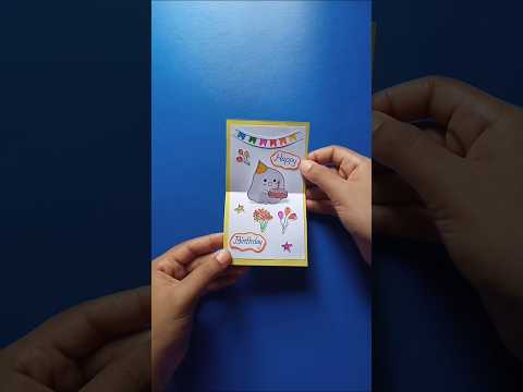 DIY Cute Birthday Gift Idea 🎂😉👻 #diy #shorts #craft #birthday #gift