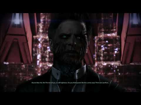 Bea ME3 28 HD - Confronting the Illusive Man & Killing Him - Opening the Citadel arms