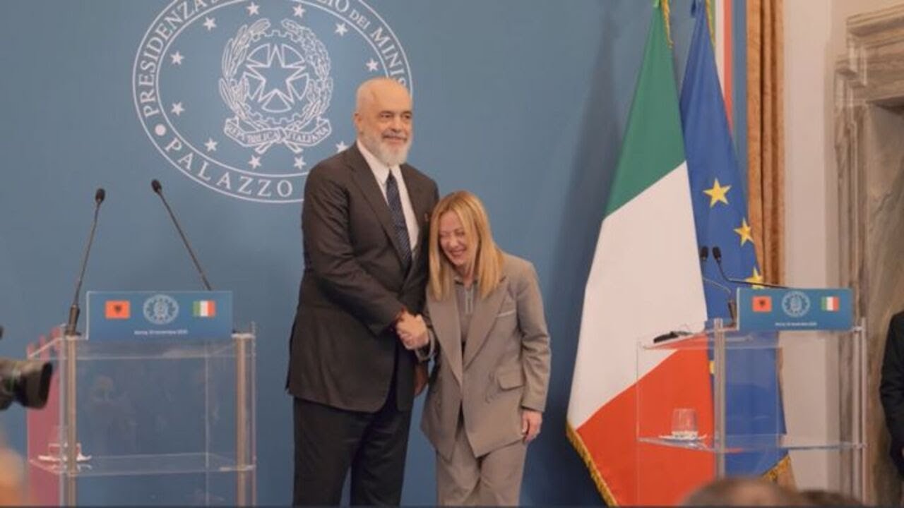 Italia-Albania, Meloni e Rama al vertice intergovernativo