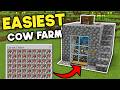 The Easiest Cow Farm Minecraft Bedrock 1 21 2025