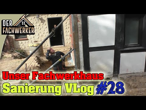 Fachwerkhaus VLog #28 - Oweia! Die Hausecke braucht ein neues Fundament!
