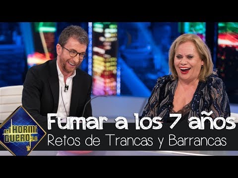 Carmina Barrios confiesa cómo empezó a fumar con sólo 7 años - El Hormiguero 3.0