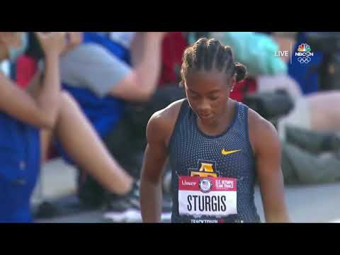 Women's 200m Prelims Heat 1 - USA 2021 Track & Field Olympic Trials