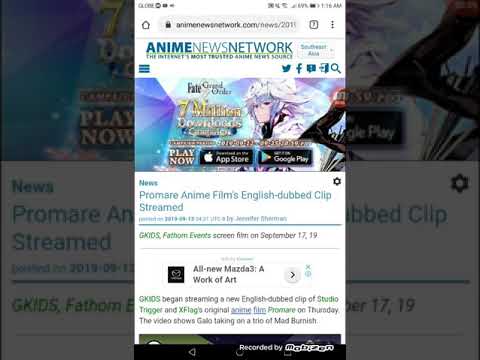 Promare Anime Film's English-dubbed Clip Streamed