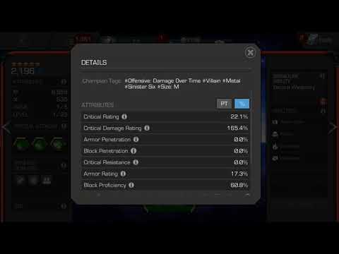 5 star green goblin rank up marvel contest of champions.