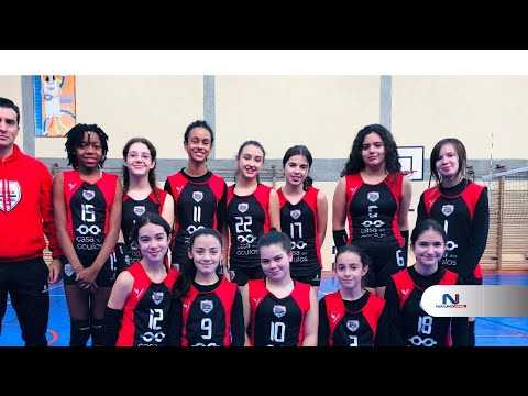 Infantis do Lousada Voleibol Clube vencem Esmoriz Ginásio Clube