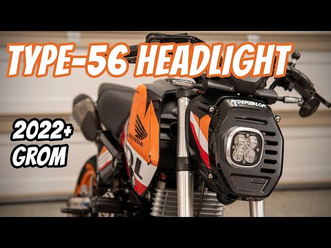 Steady Garage T-56 Chimera LED HeadLight for the 2022-2025 Honda Grom