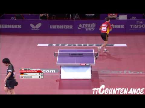 WTTC: Timo Boll-Seiya Kishikawa