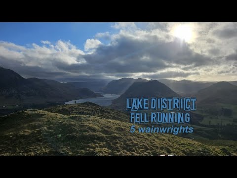 Lake District trail running. 5 wainwrights. Containing footage filmed with a DJI Neo