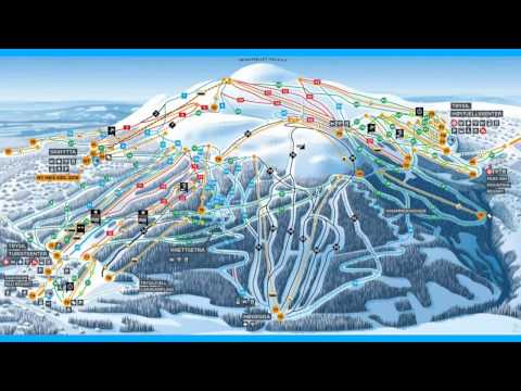 Trysil - Pista 22 e 21 (Tipo e pista verde do parque de neve Samt)