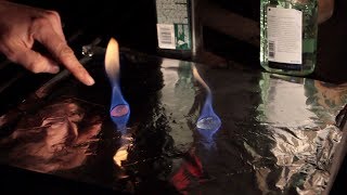 8 Weeks Winter Camping - Hand Sanitizer To Start Fire