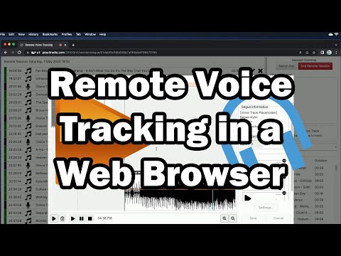 "Remote Voice Tracking in a Web Browser" by PlayIt Software
