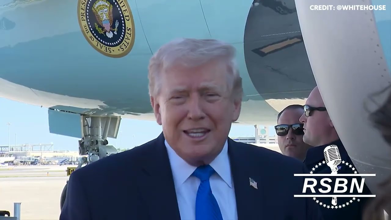 WATCH: President Trump Speaks to Press Before Heading to Memphis, TN - 03/23/26