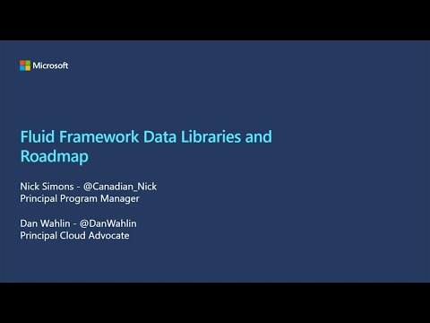 Fluid Framework Data Libraries and Roadmap