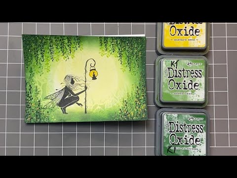 Seren in the Forest by Karen Telfer - A Lavinia Stamps Tutorial