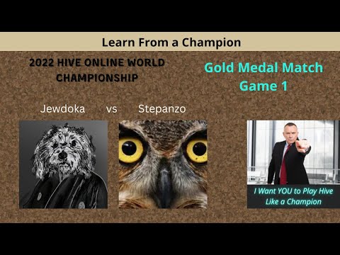 Jewdoka vs Stepanzo game 1 - Gold Medal Match - 2022 Hive Online World Championship
