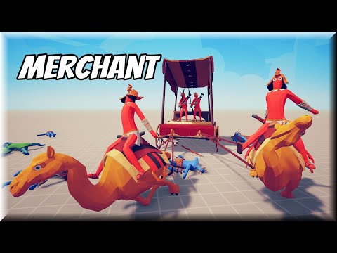 New Unit🐪 Merchant vs Every Faction - Totally Accurate Battle Simulator TABS