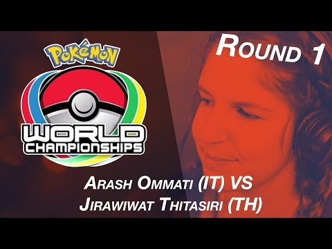CHAMPIONNAT DU MONDE POKEMON 2016 : Day 2 - Round 1 - Arash Ommnati (IT) VS Jirawiwat Thitasiri (TH)
