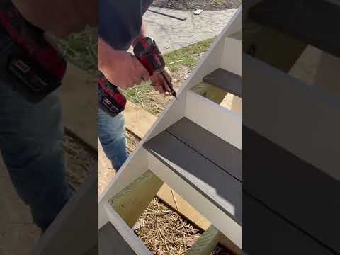 How To Build Deck Steps - Part 3