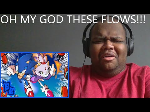SONIC RUSH RAP | METAL SCRATCHIN' FREESTYLE! - Breeton Boi & Louverture Reaction