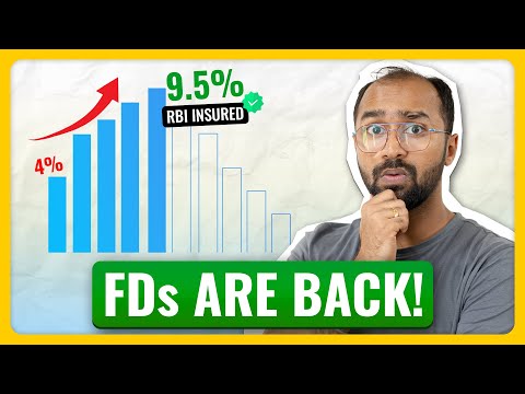 How to book FD @9.5% with bank guarantee? with Excel calculator